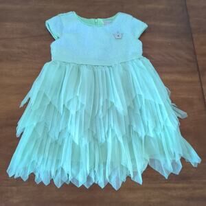 Disney Store Girls Princess Tiana Fancy Dress size 4 EUC